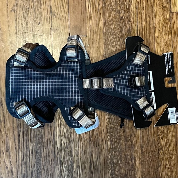 NWT KONG DOG SAFETY TAN ZIPPER POUCH HARNESS - Picture 9 of 11